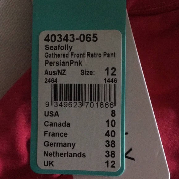 Seafolly Pink Persian 2 Piece Bikini - Picture 6 of 7